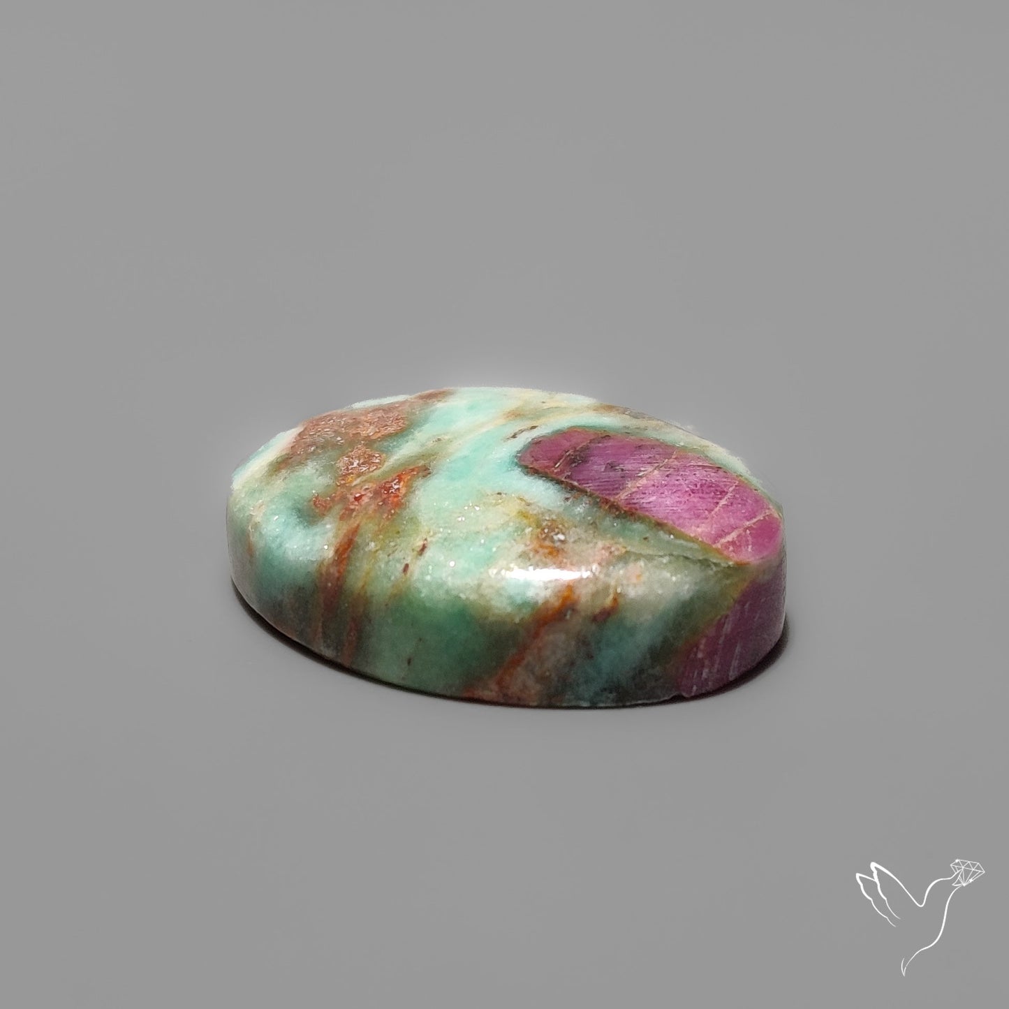Ruby In Fuchsite Cabochon