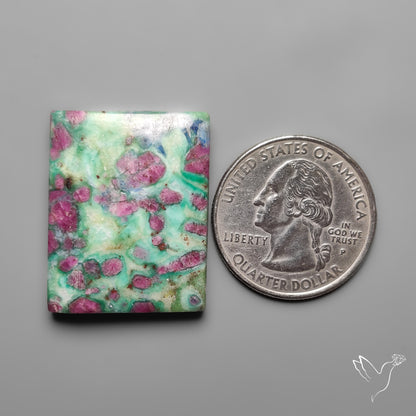 Ruby In Fuchsite Cabochon