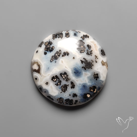 Parallel Dendritic Agate Cabochon