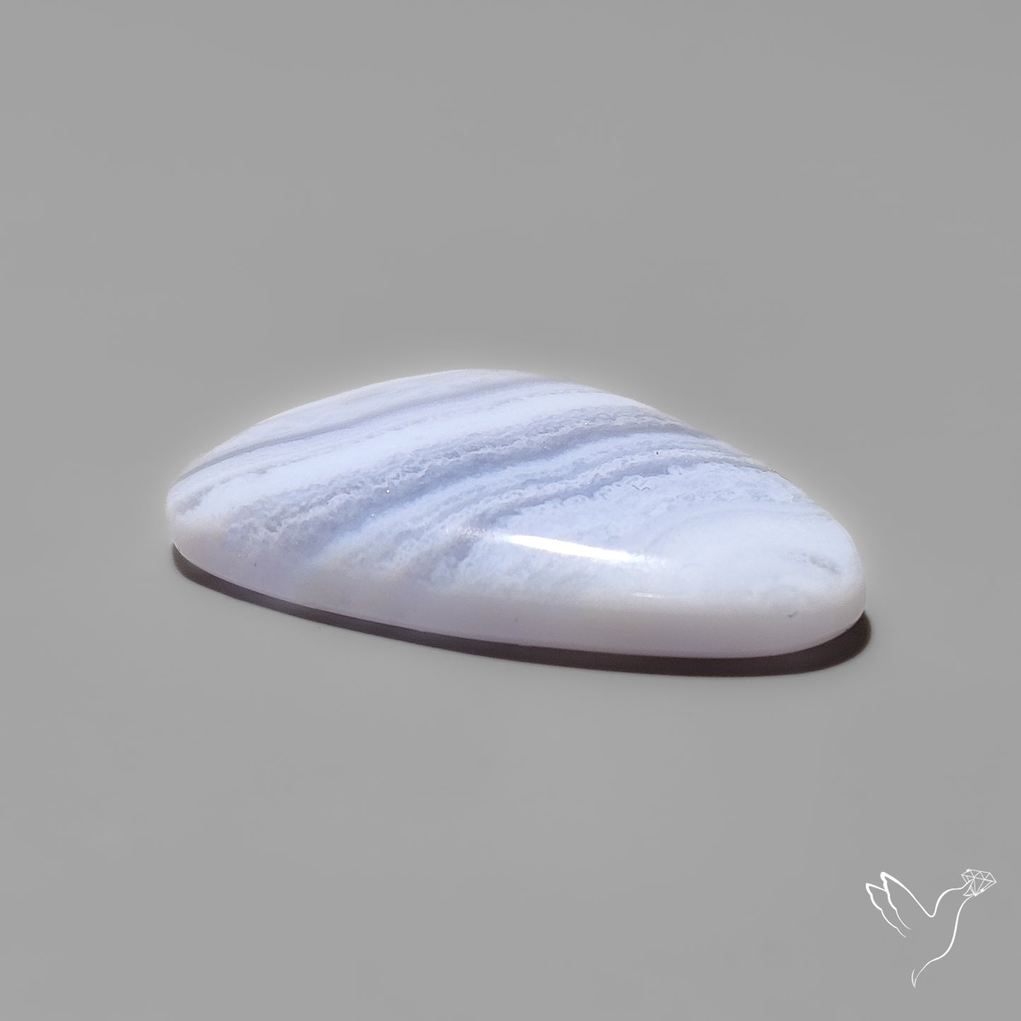 Blue Lace Agate Cabochon