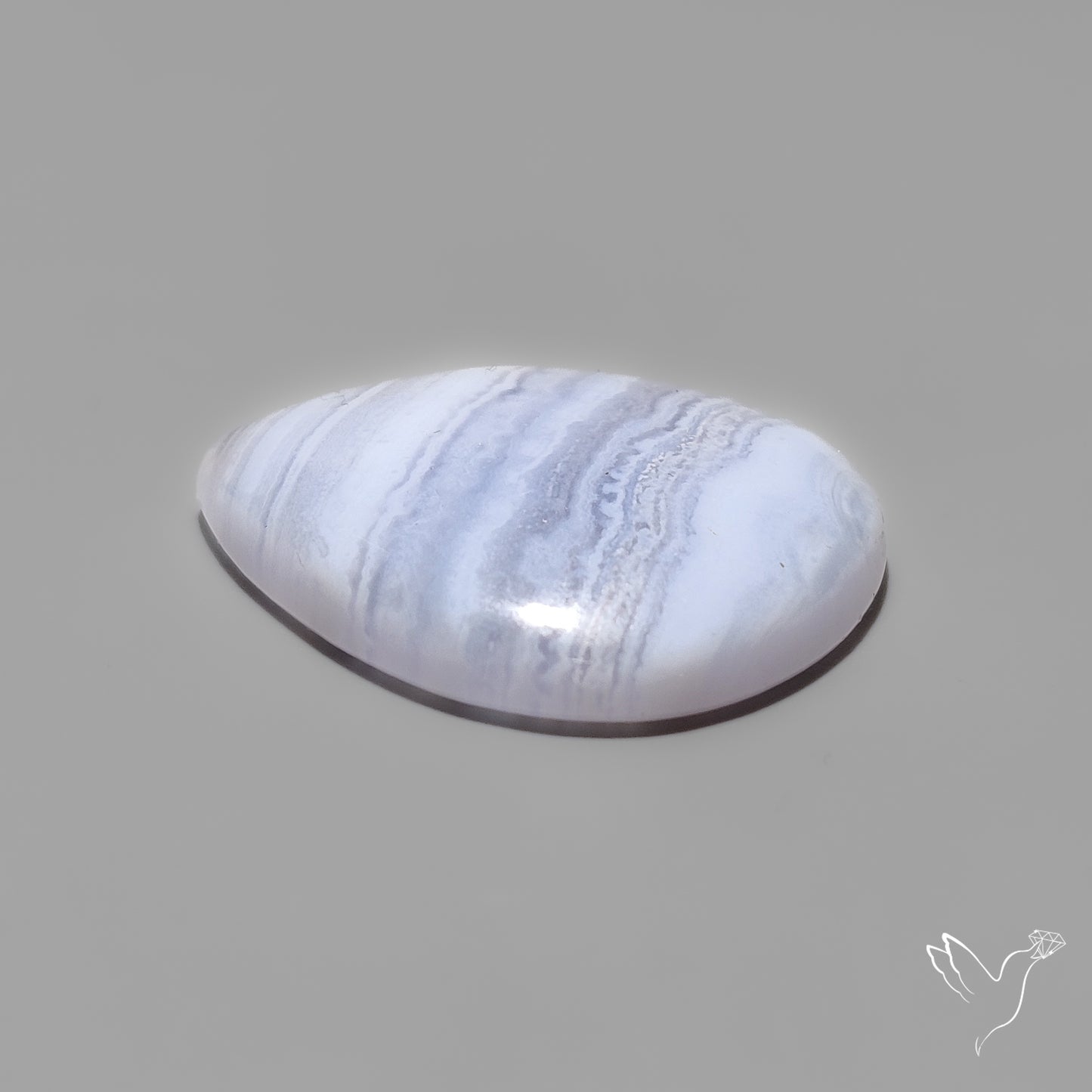 Blue Lace Agate Cabochon