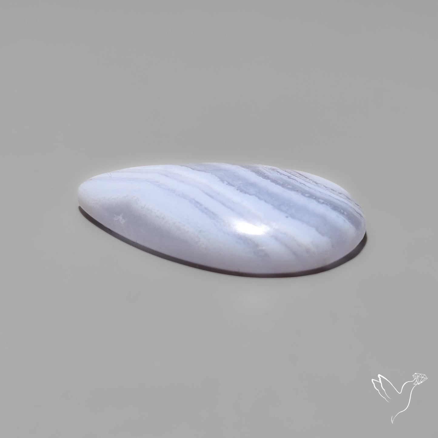Blue Lace Agate Cabochon