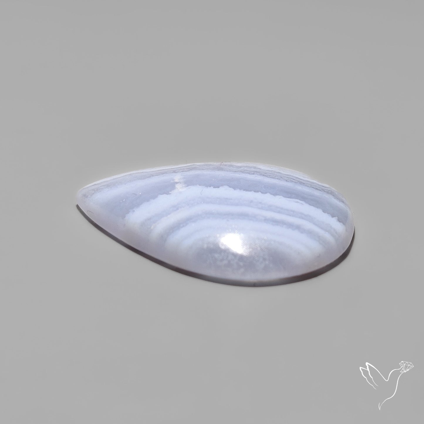 Blue Lace Agate Cabochon