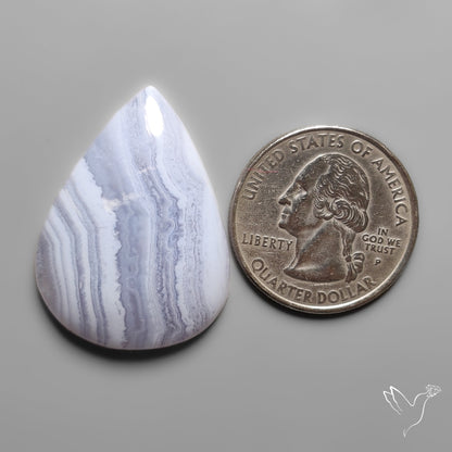 Blue Lace Agate Cabochon