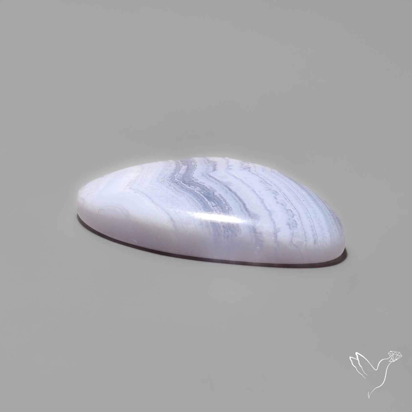 Blue Lace Agate Cabochon