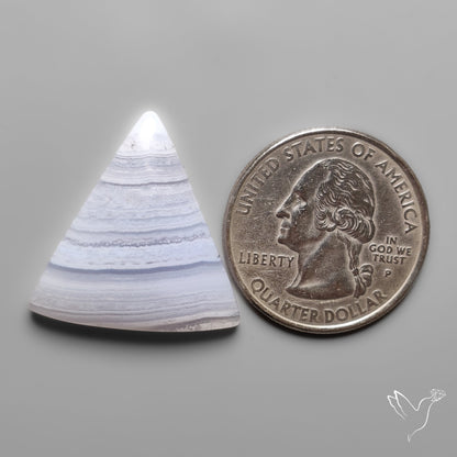 Blue Lace Agate Cabochon