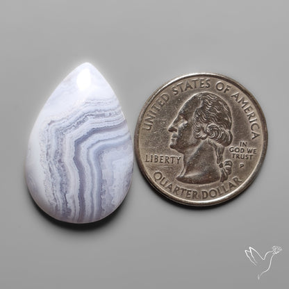 Blue Lace Agate Cabochon