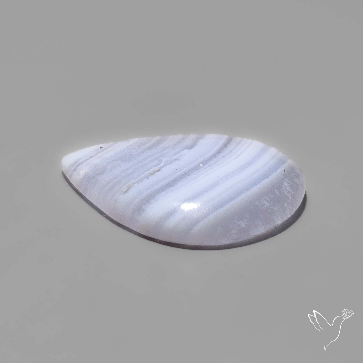 Blue Lace Agate Cabochon