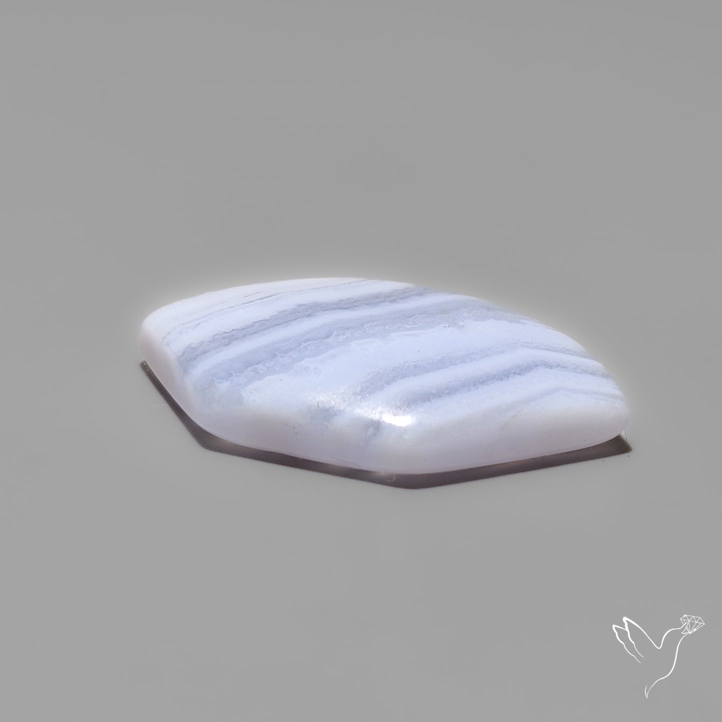 Blue Lace Agate Cabochon