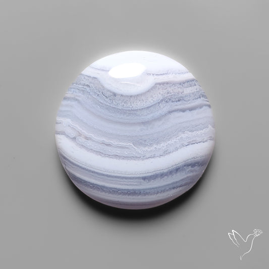 Blue Lace Agate Cabochon