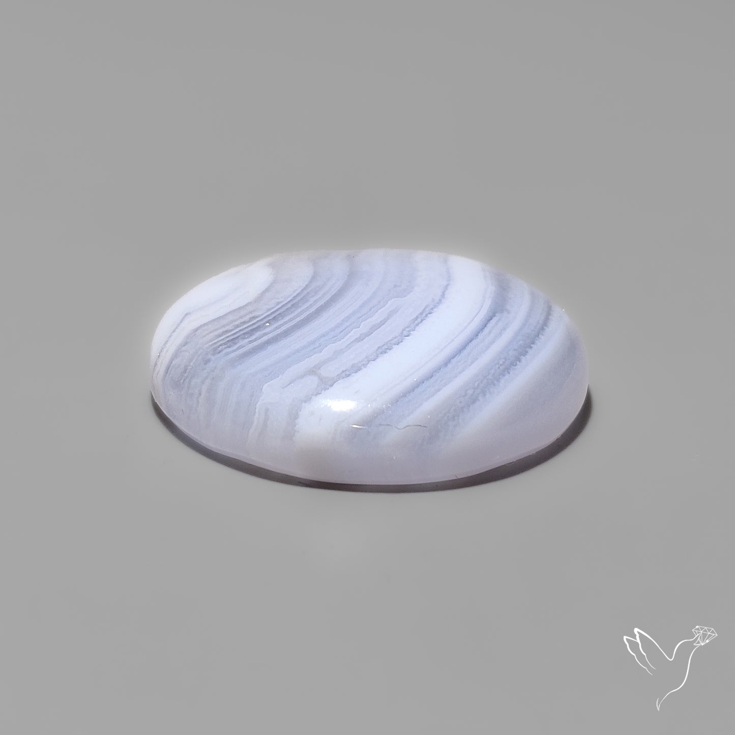 Blue Lace Agate Cabochon