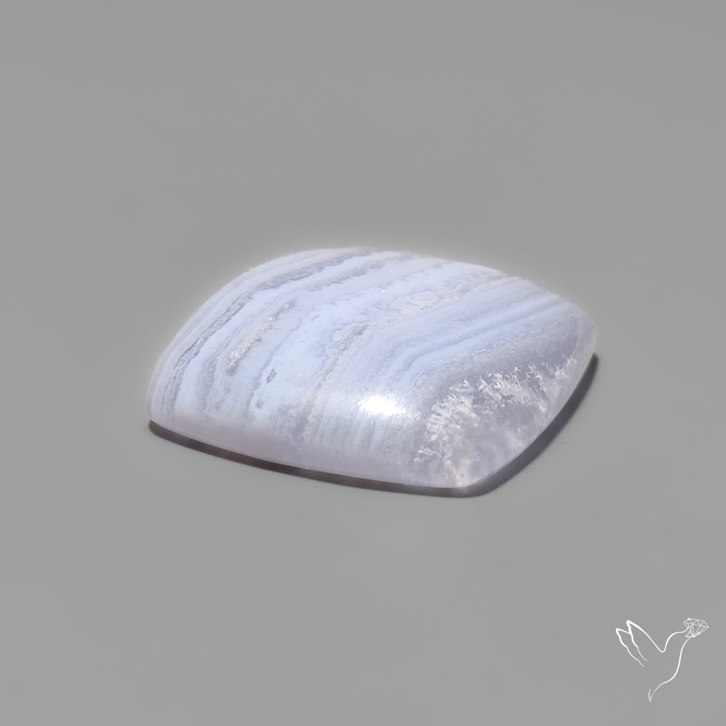 Blue Lace Agate Cabochon