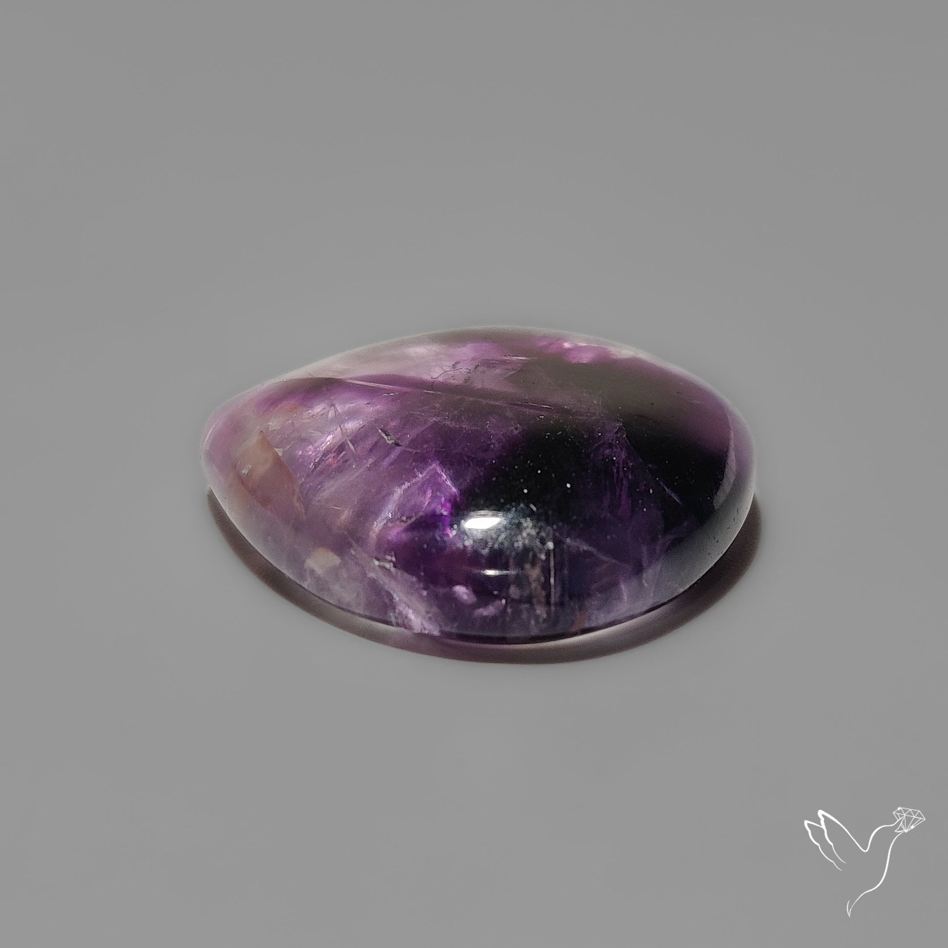 Trapiche Amethyst Cabochon