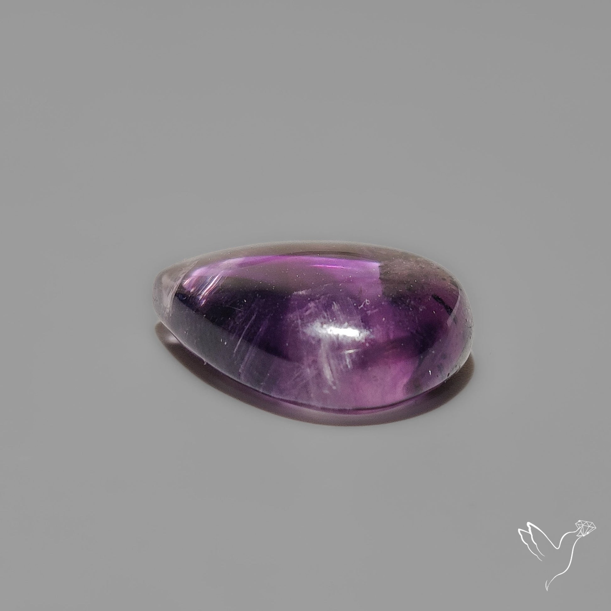 Trapiche Amethyst Cabochon