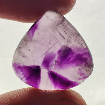 Trapiche Amethyst Cabochon