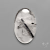 Black Tourmaline in Quartz Cabochon