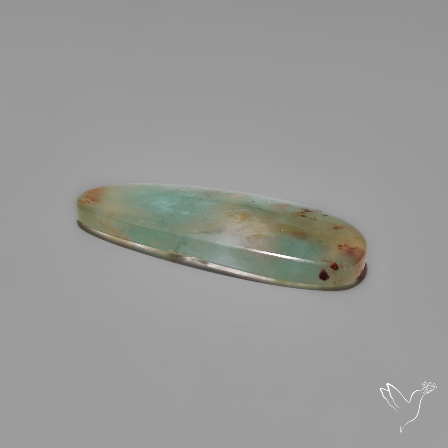 Aqua Chrysoprase Cabochon