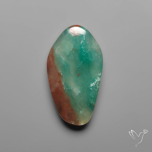 Aqua Chrysoprase Cabochon