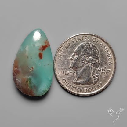 Aqua Chrysoprase Cabochon