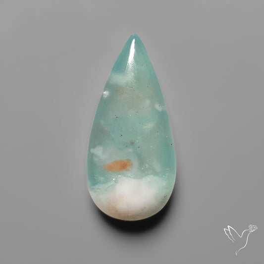 Aqua Chrysoprase Cabochon