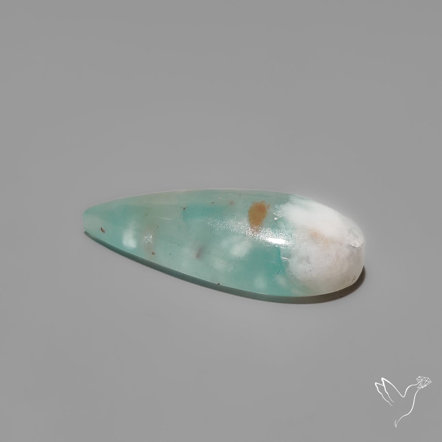 Aqua Chrysoprase Cabochon