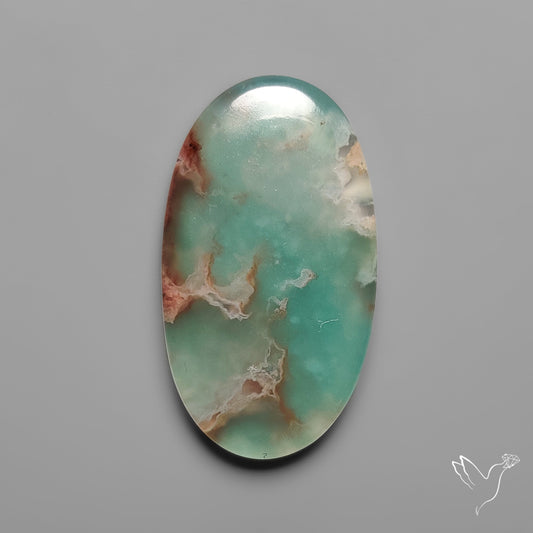 Aqua Chrysoprase Cabochon