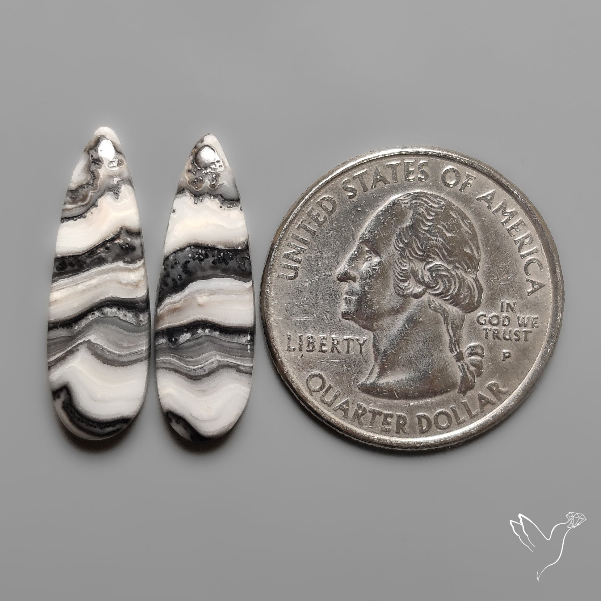 Phantom Calcites Pair