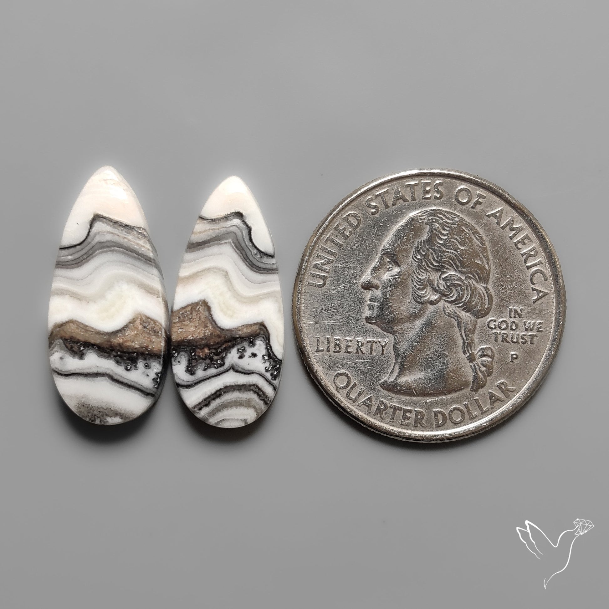 Phantom Calcites Pair