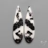 White Buffalo Turquoise Pair