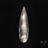 Long Rose Cut Mother Of Pearl Doublet with Quartz