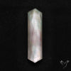 Long Rose Cut Mother Of Pearl Doublet with Quartz