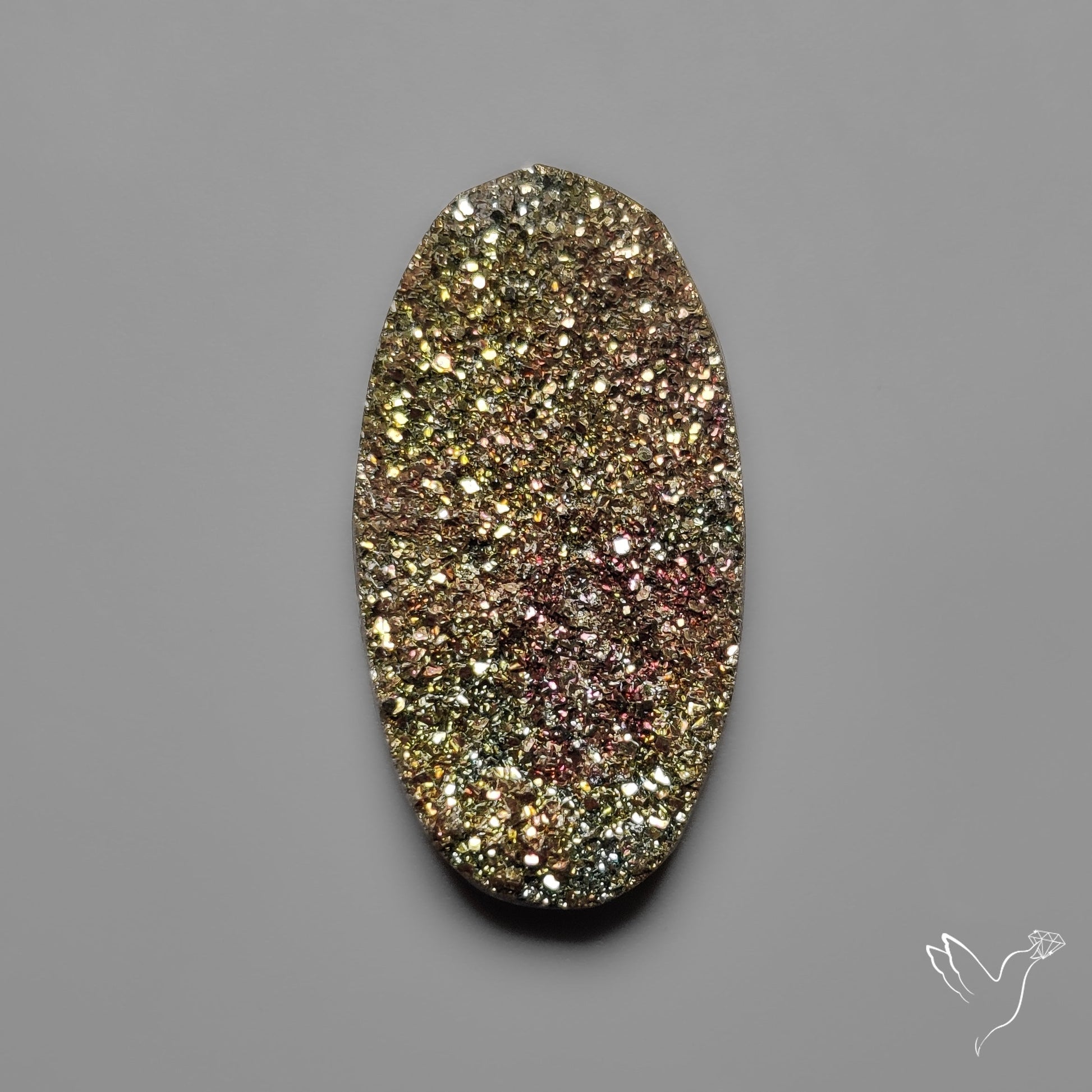 Rainbow Spectropyrite Druzy