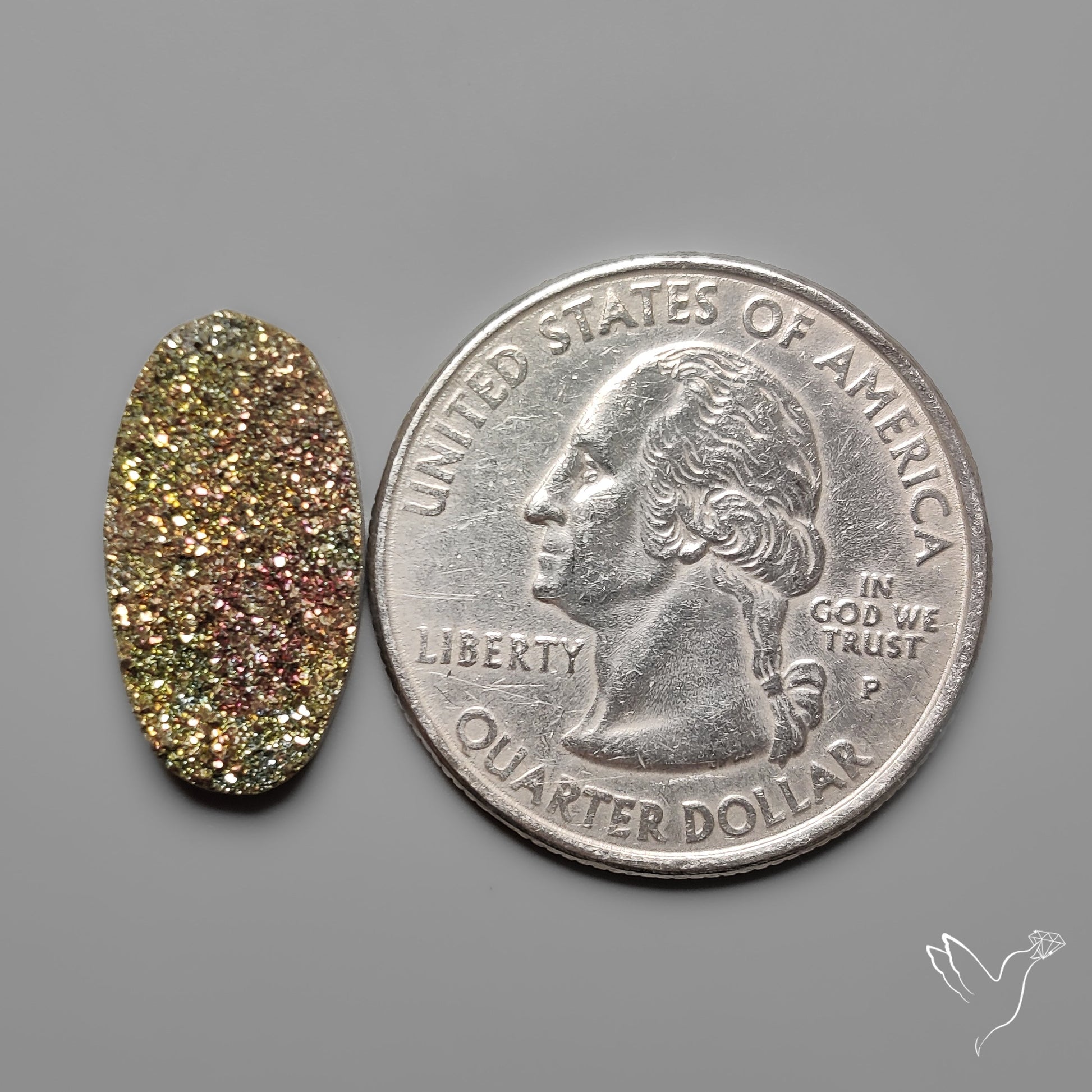 Rainbow Spectropyrite Druzy