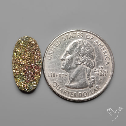 Rainbow Spectropyrite Druzy