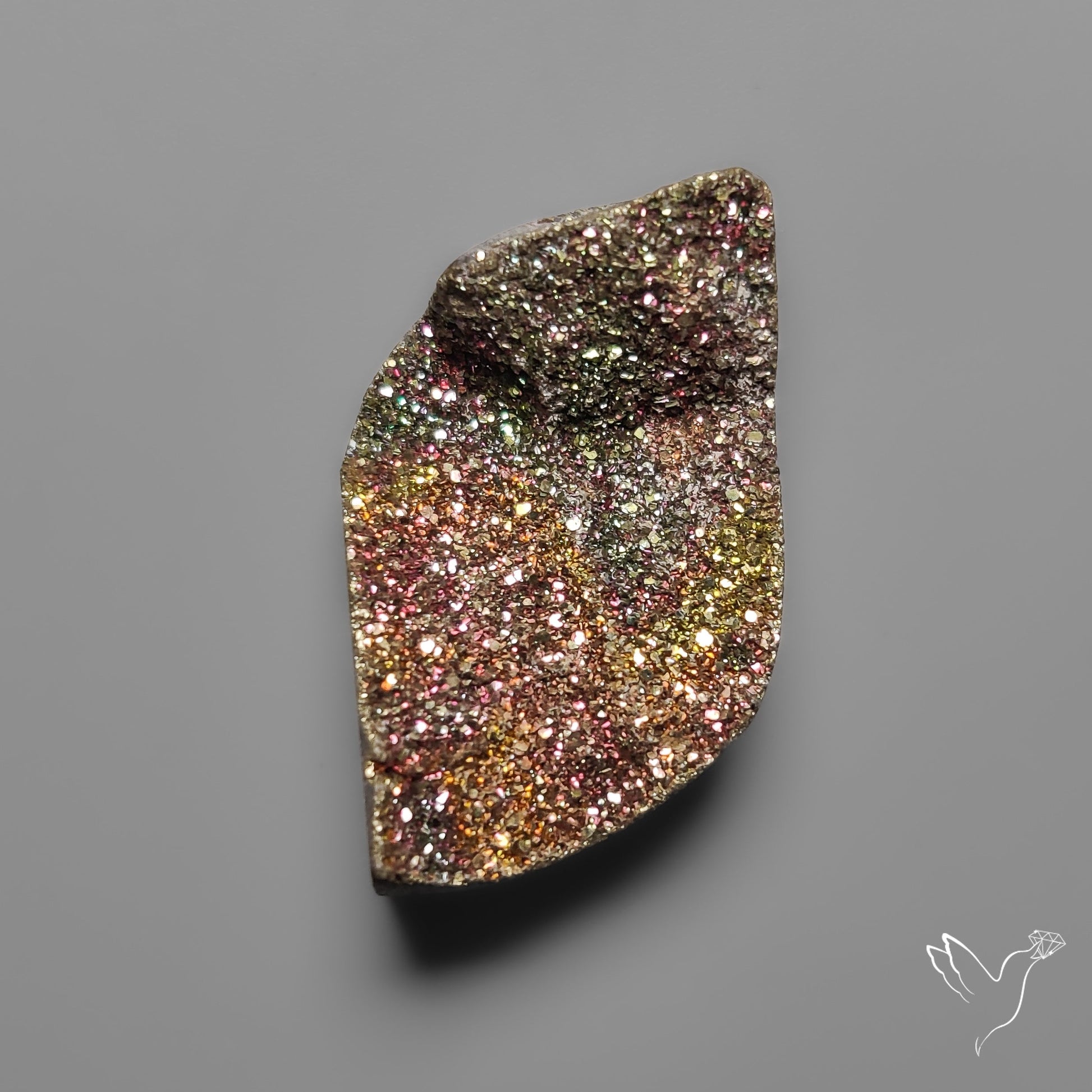 Rainbow Spectropyrite Druzy
