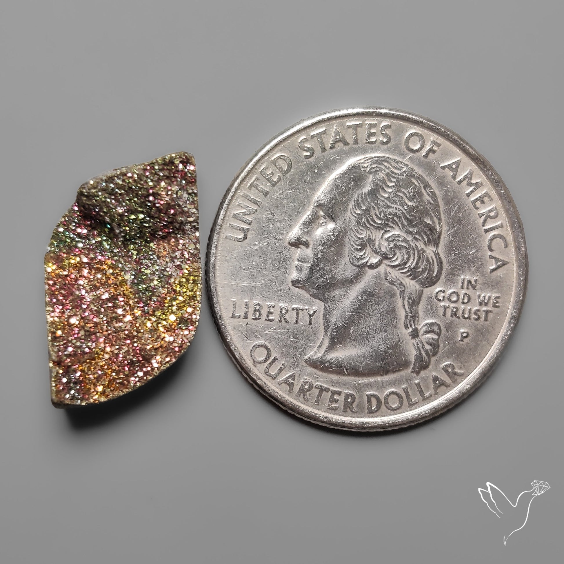 Rainbow Spectropyrite Druzy