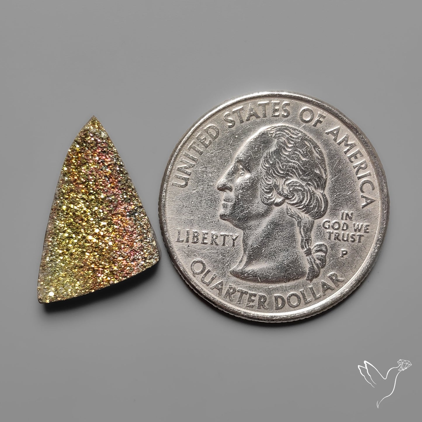 Rainbow Spectropyrite Druzy