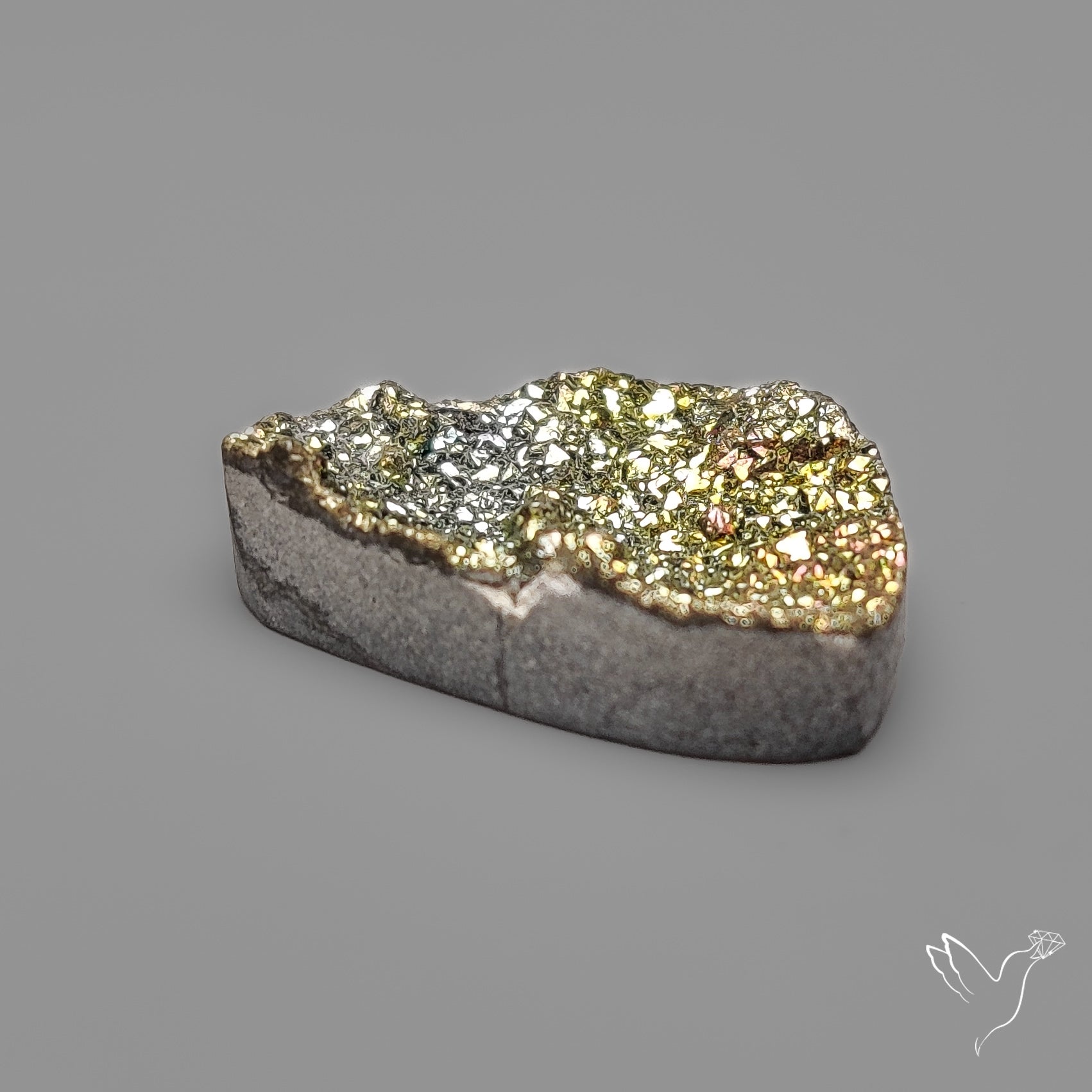 Rainbow Spectropyrite Druzy