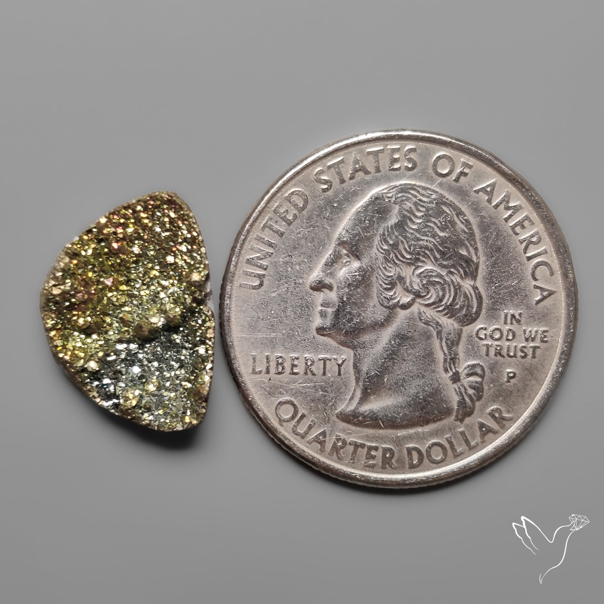 Rainbow Spectropyrite Druzy
