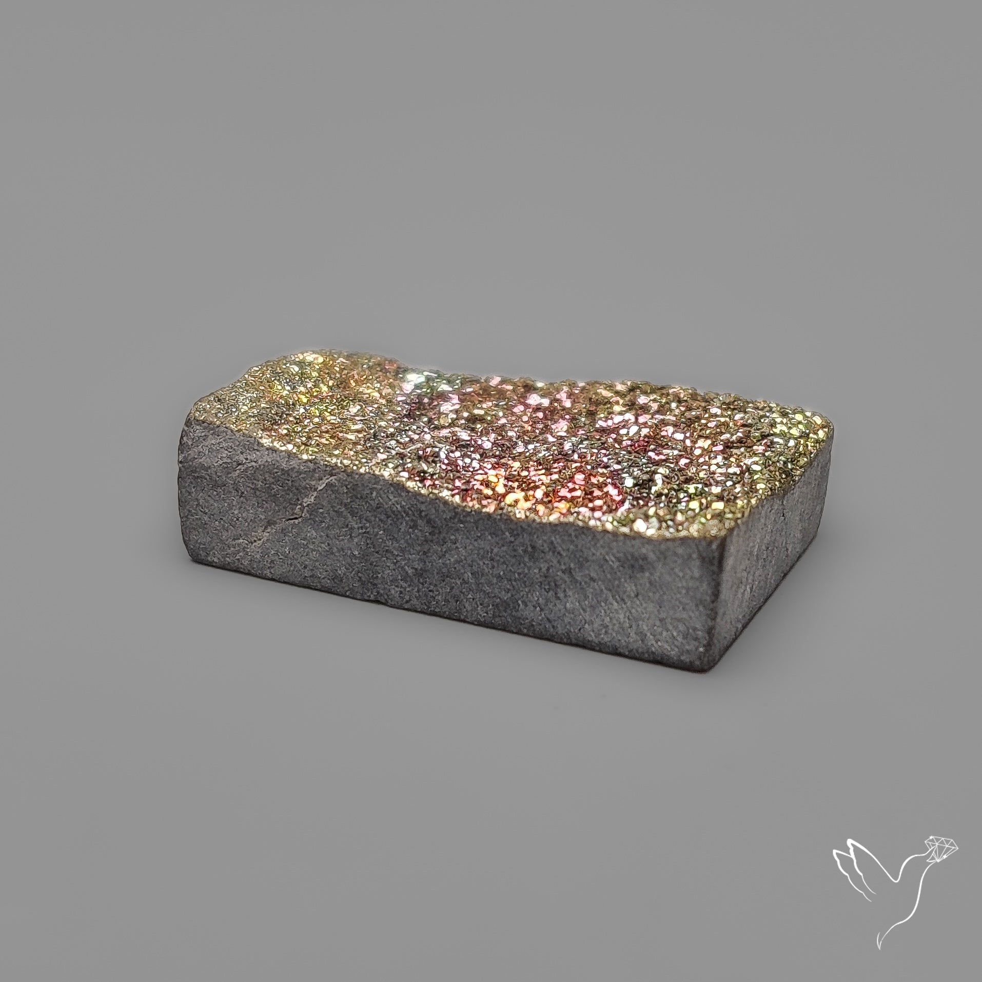 Rainbow Spectropyrite Druzy