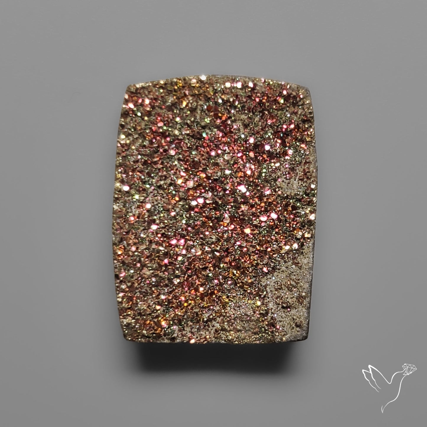 Rainbow Spectropyrite Druzy