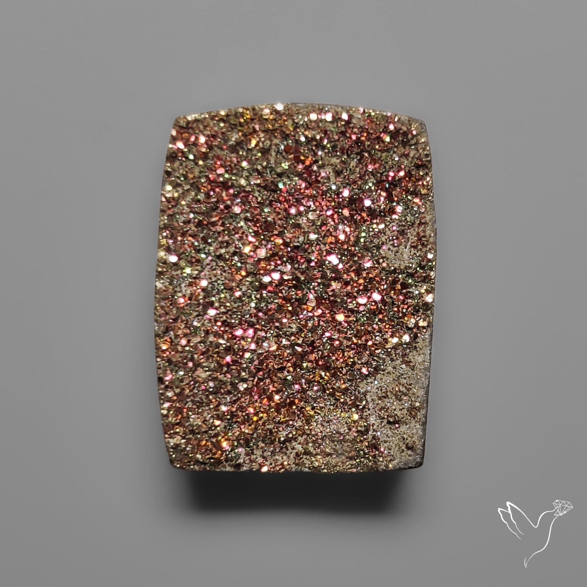 Rainbow Spectropyrite Druzy