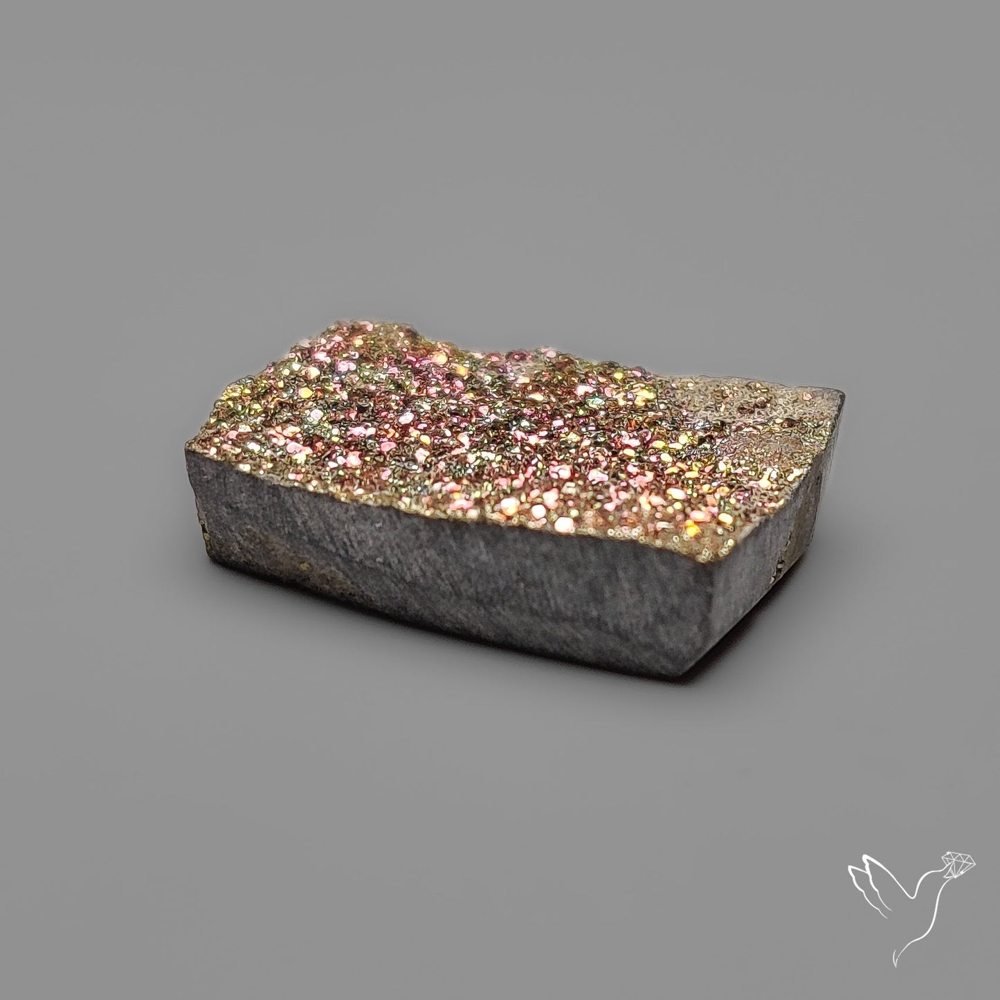 Rainbow Spectropyrite Druzy