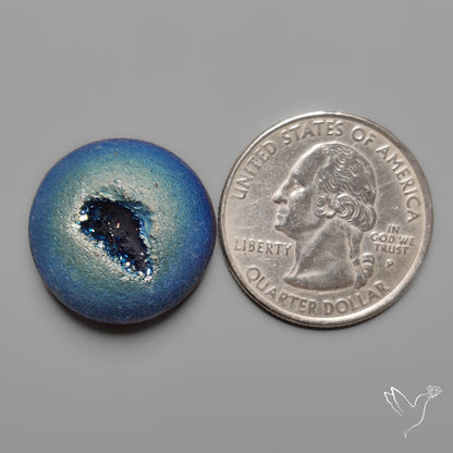 Titanium Coated Druzy Pocket