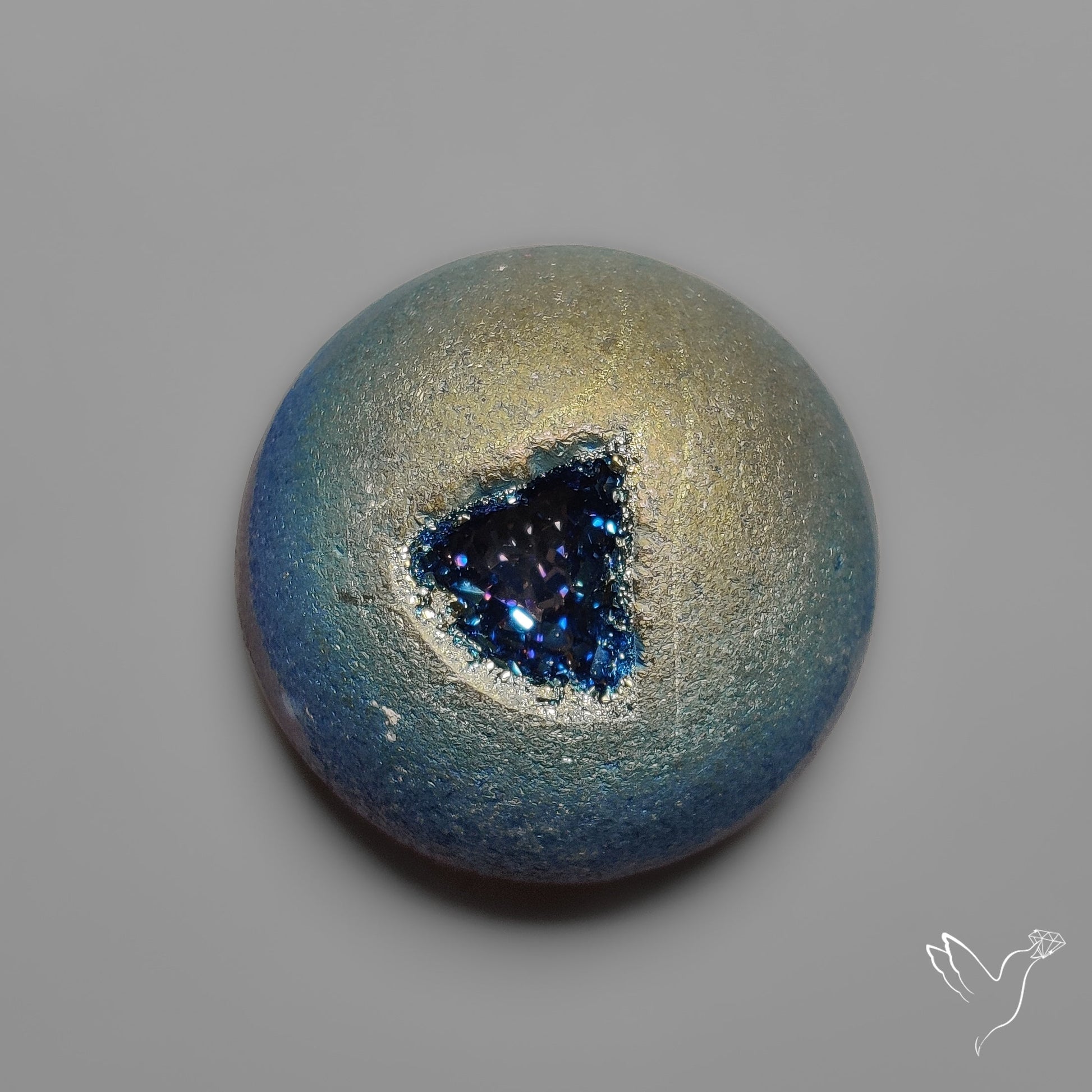 Titanium Coated Druzy Pocket