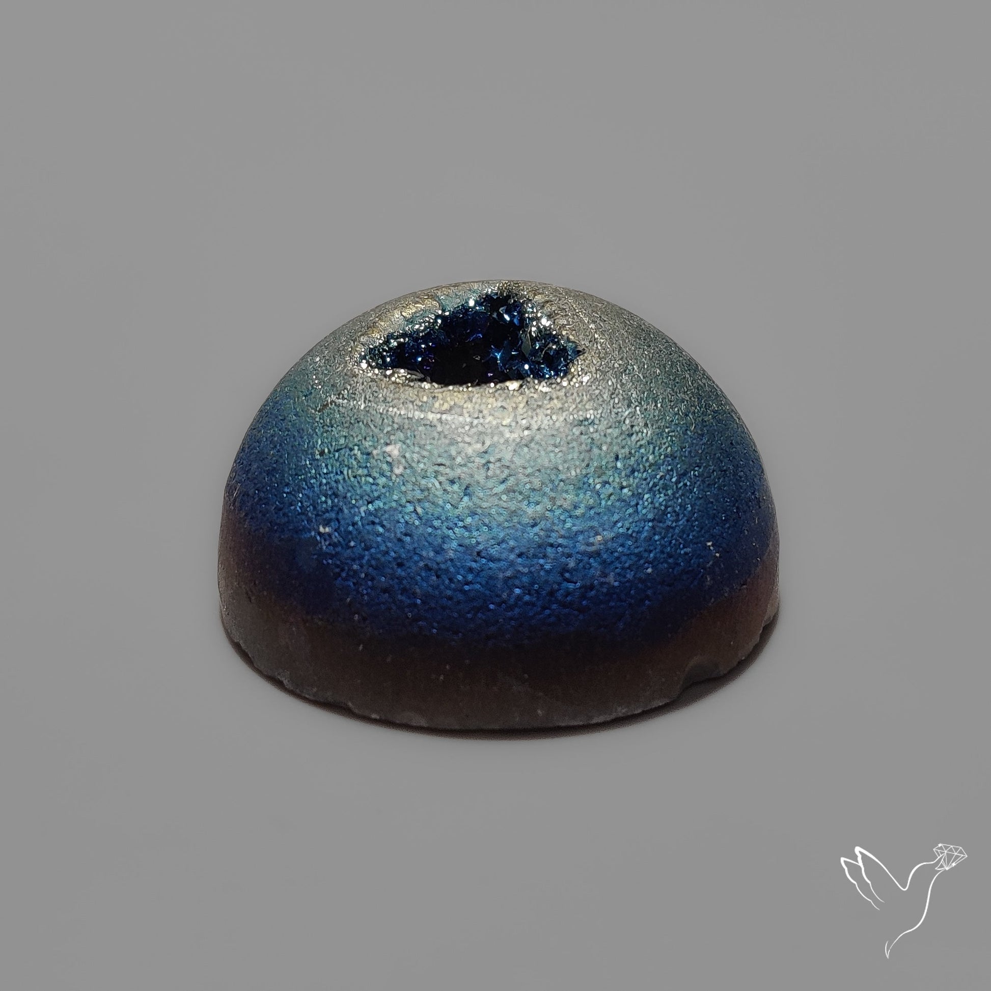 Titanium Coated Druzy Pocket