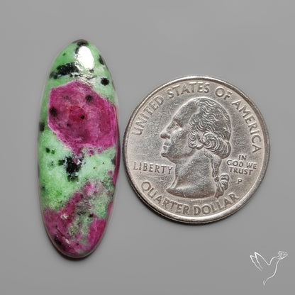Ruby Zoisite Cabochon