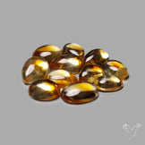Trapiche Citrine Cabochon Lot