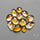 Trapiche Citrine Cabochon Lot
