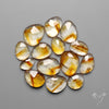 Trapiche Citrine Cabochon Rose Cuts Lot